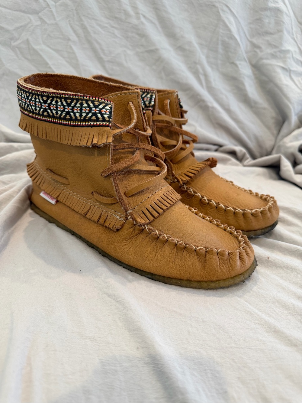 Softmoc leather mid mocassins women’s 9.5